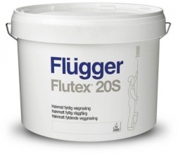 Flügger Flutex 20S ПВА-модифицированная латексная краска 10л
