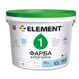 ELEMENT 1 эконом-краска для интерьера 10л
