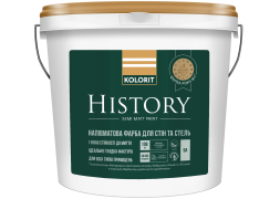 Kolorit History Полуматовая особо стойкая к мытью латексная краска 9л